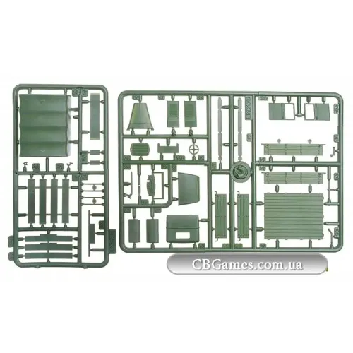 Бронетехніка та артилерія Вантажівка ГАЗ-ААА із протитанковою 57 мм гарматою ЗІС-2 (UM367) Масштаб: 1:72