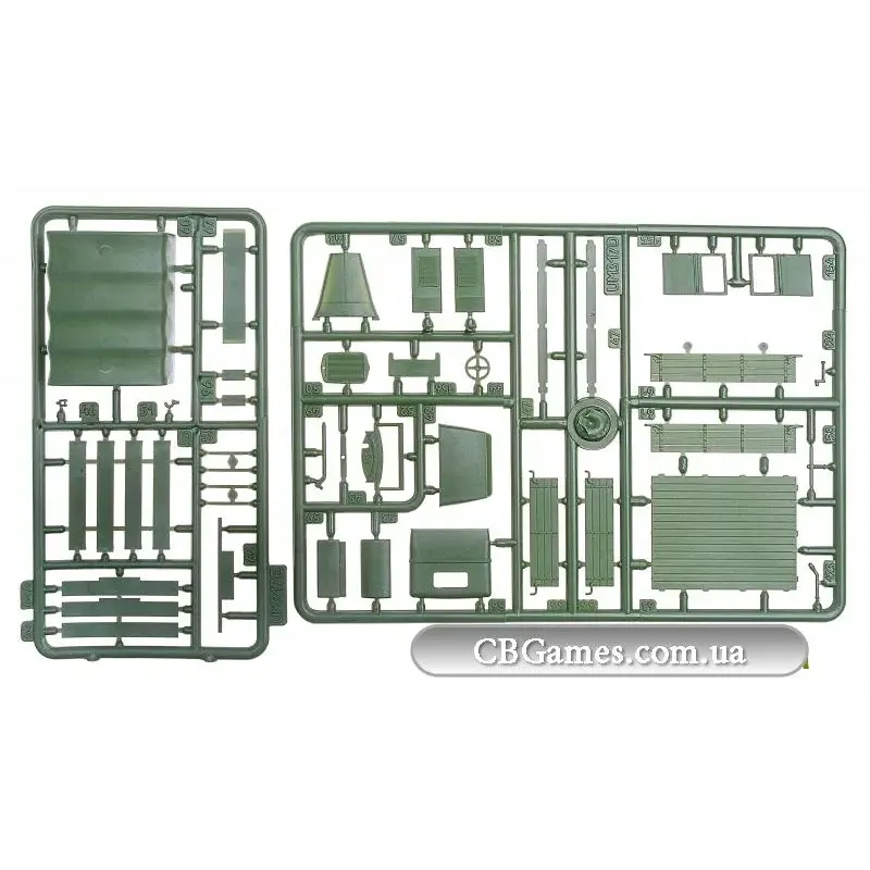 Грузовик ГАЗ-ААА с противотанковой 57 мм пушкой ЗИС-2 (UM367) Масштаб: 1:72