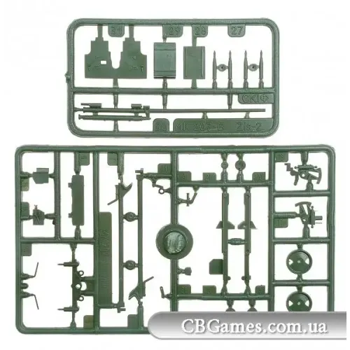Бронетехніка та артилерія Вантажівка ГАЗ-ААА із протитанковою 57 мм гарматою ЗІС-2 (UM367) Масштаб: 1:72