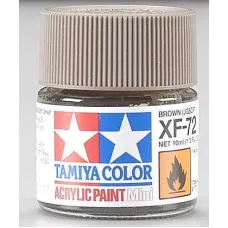 Акриловая краска 10мл Mini XF-72 японский коричневый (матовая) (TAM81772)