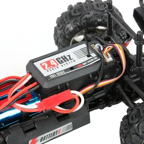 Игрушечные машинки Машинка радиоуправляемая 1:22 Subotech Brave 4WD 35 км/час (серый)