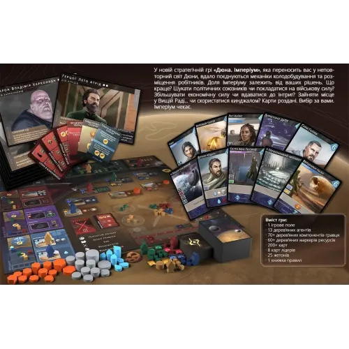 Настільна гра Дюна: Імперіум (Dune: Imperium) UA