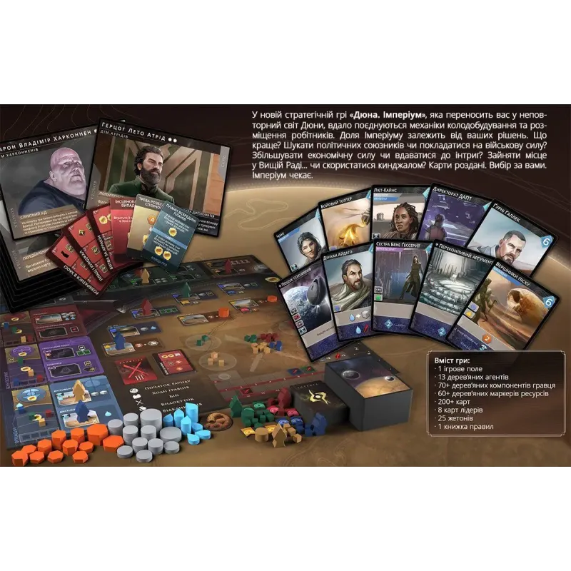 Настільна гра Дюна: Імперіум (Dune: Imperium) UA