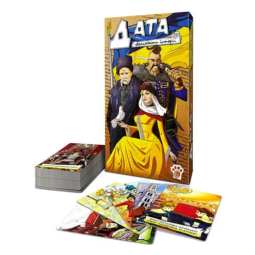 Настольная игра Дата. Фрагменти історії