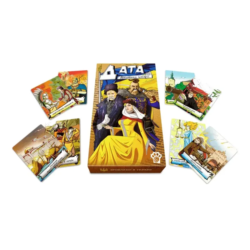 Настольная игра Дата. Фрагменти історії