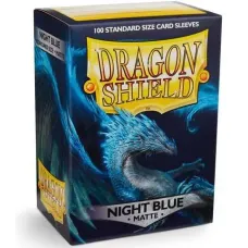 Протекторы Dragon Shield 66 x 91мм (100 шт.) matte Night Blue
