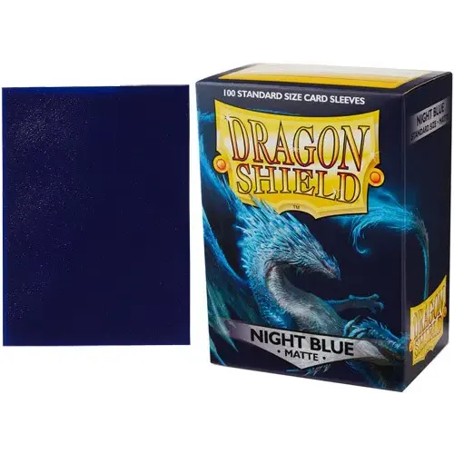 Протектори Dragon Shield 66 x 91мм (100 шт.) matte Night Blue