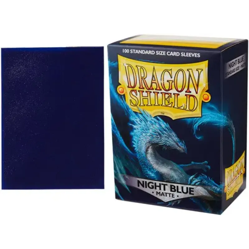 Протектори Dragon Shield 66 x 91мм (100 шт.) matte Night Blue