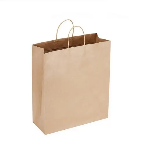 Пакети та упаковка Крафт пакет с ручками - 320 × 150 × 420 мм