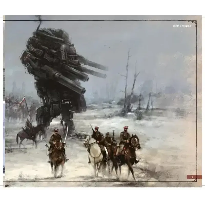 Настольная игра Артбук игры Коса (Scythe: Art Book)