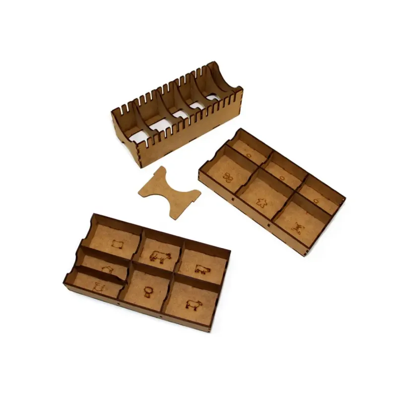 Органайзер для настольной игры «Цветочная деревня» (Organizer for boardgame Flower Hamlet's Organizer Keyflower Redesign)