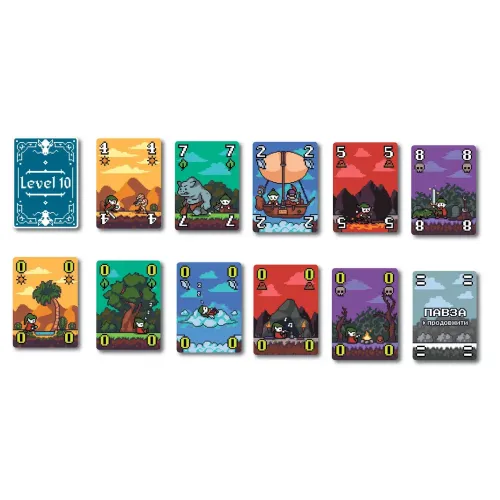 Настільна гра Level 10. Десятий рівень. (Level 10) UA