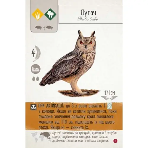 Настільна гра Крила: Птахи Азії (Wingspan: Asia Expansion) UA