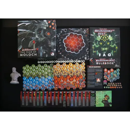 Настільна гра Neuroshima Hex 3.0 The Year of Moloch (Нейрошима Хекс 3.0 Рік Молоху)