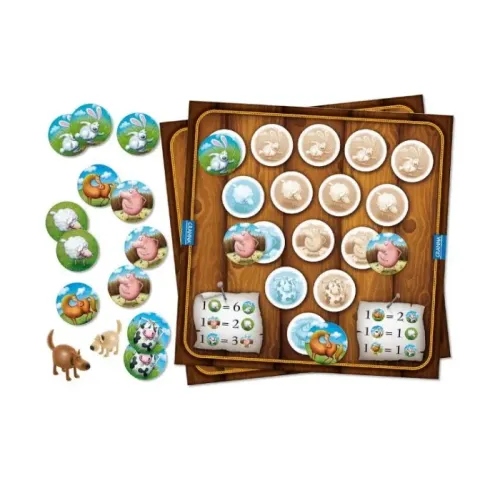 Настільна гра Суперфермер 3 в 1 Борсук & Коза UA