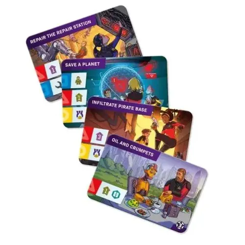 Настільна гра Капітани Зорельотів (Starship Captains) UA