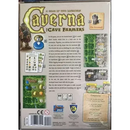 Настільна гра Каверна: Печерні фермери (Caverna: The Cave Farmers)