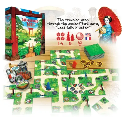 Настільна гра The One Hundred Torii (Одна сотня Торіі) EN