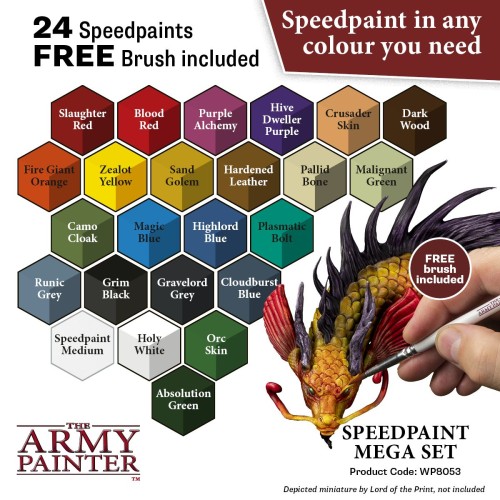 Набори фарб The Army Painter Speedpaint Mega Paint Set