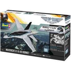 Збірна модель-копія Revell набір Літак F/A-18 Hornet з к/ф Top Gun рівень 2 масштаб 1:72