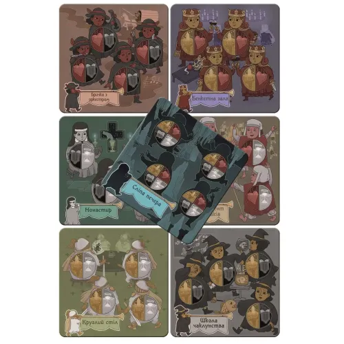 Настольная игра Четыре темперамента (Four Humours) UA