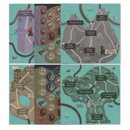 Настольная игра Четыре темперамента (Four Humours) UA