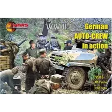 WWII German auto-crew in action (MS72013) Масштаб: 1:72