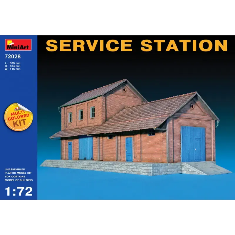 Збірна модель MA72028 Service Station