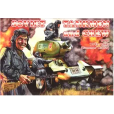 Soviet tankmen and crew (Summer Dress), 1943-1945 (ORI72036) Масштаб:  1:72