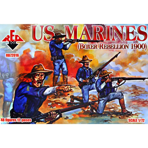 Фигуры и миниатюры US Marines, Boxer Rebellion 1900 (RB72016) Масштаб: 1:72