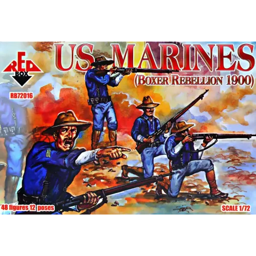 Фигуры и миниатюры US Marines, Boxer Rebellion 1900 (RB72016) Масштаб: 1:72