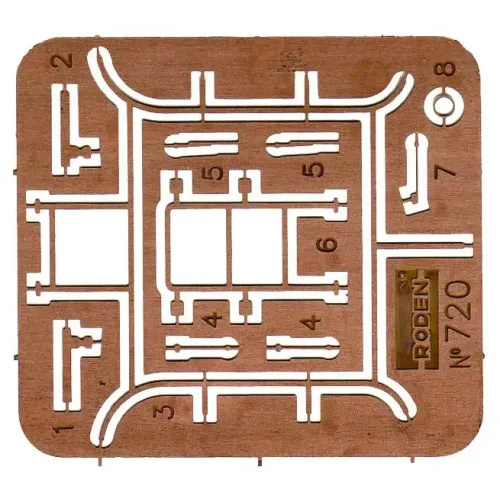 Авто-мото RN726 Opel Blitz Omnibus model W39 (late WWII service)