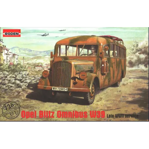 Авто-мото RN726 Opel Blitz Omnibus model W39 (late WWII service)
