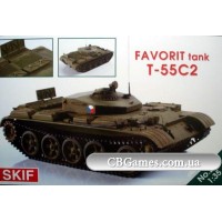 MK231 T-55C-2 'Favorit' Czech driver training tank (Бронетехніка)
