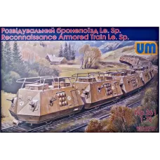 Разведывательный бронепоезд Le.Sp (UM261) Масштаб:  1:72