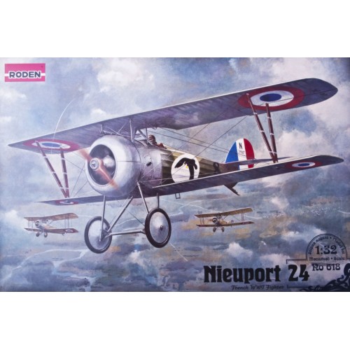 Сборная модель самолета RN618 Nieuport 24 1:32