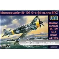 Винищувач Messerschmitt Bf 109-G6, фінських ВПС (UM432) Масштаб: 1:48