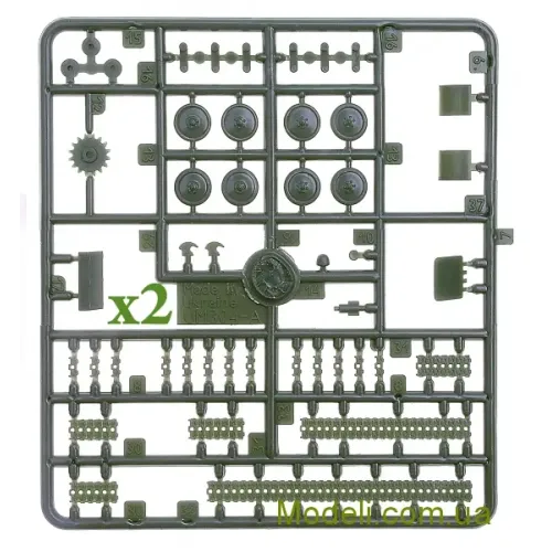 Бронетехніка та артилерія Зенітне самохідне встановлення ЗСУ-37 (1943) (UM305) Масштаб: 1:72