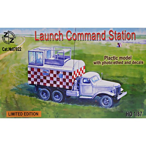Бронетехніка та артилерія Soviet launch command station (ZZ87022) Масштаб: 1:87