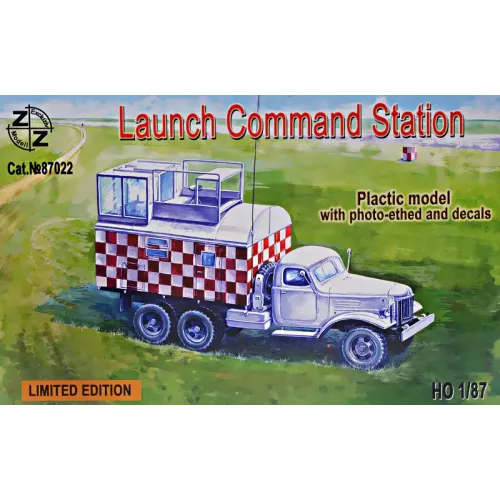 Бронетехніка та артилерія Soviet launch command station (ZZ87022) Масштаб: 1:87