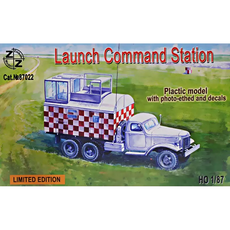 Збірна модель Soviet launch command station (ZZ87022) Масштаб: 1:87
