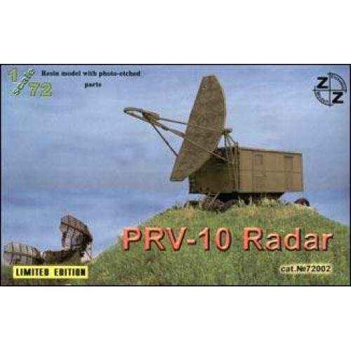 Бронетехніка та артилерія ZZ72002 PRV-10 Soviet radar, resin/pe (ZZ72002) Масштаб: 1:72