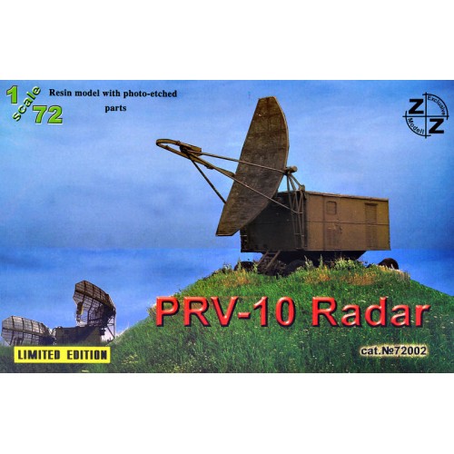Бронетехніка та артилерія ZZ72002 PRV-10 Soviet radar, resin/pe (ZZ72002) Масштаб: 1:72