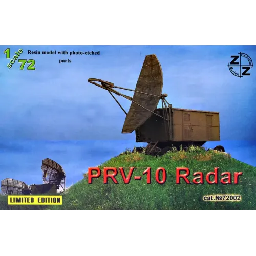 Бронетехника и артиллерия ZZ72002 PRV-10 Soviet radar, resin/pe (ZZ72002) Масштаб: 1:72