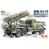 ICM72591 BM-24-12 Soviet rocket volley system