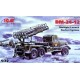 Бронетехника и артиллерия ICM72591 BM-24-12 Soviet rocket volley system