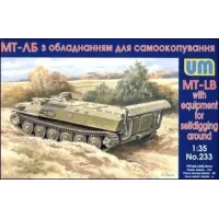 Гусеничний транспортер МТ-ЛБ (UM233) Масштаб: 1:35