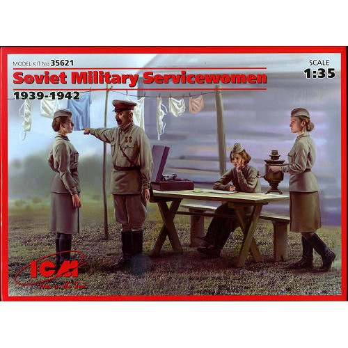 Фигуры и миниатюры ICM35621 Soviet Military Servicewomen (1939-1942)
