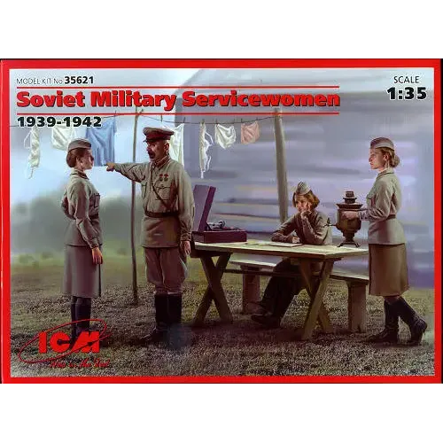 Фигуры и миниатюры ICM35621 Soviet Military Servicewomen (1939-1942)