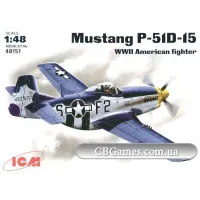 ICM48151 Мустанг Р-51Д-51америк. винищувач. ІІ МВ